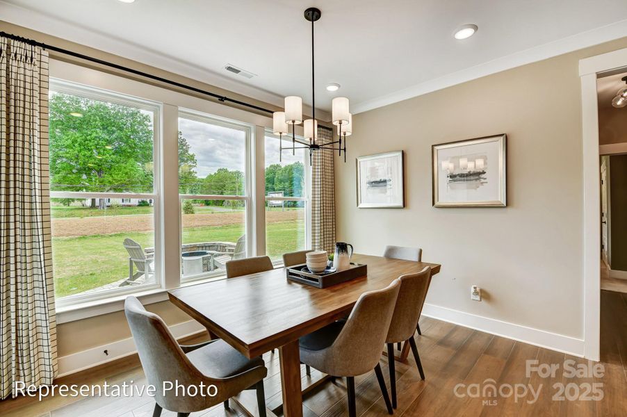 Furnished interior view inside a new home in Rone Creek, Waxhaw (Image 7).