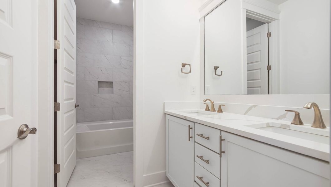 Furnished interior view inside a new home in Parkside, Santa Rosa Beach (Image 26). Furnished interior view inside a new home in Parkside, Santa Rosa Beach (Image 26).