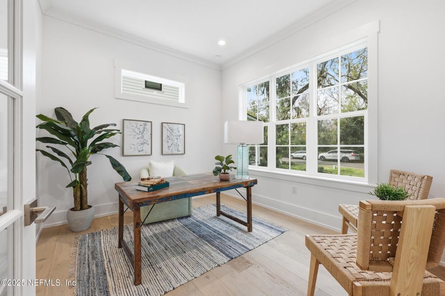 Furnished interior view inside a new home in , Neptune Beach (Image 37). Furnished interior view inside a new home in , Neptune Beach (Image 37).