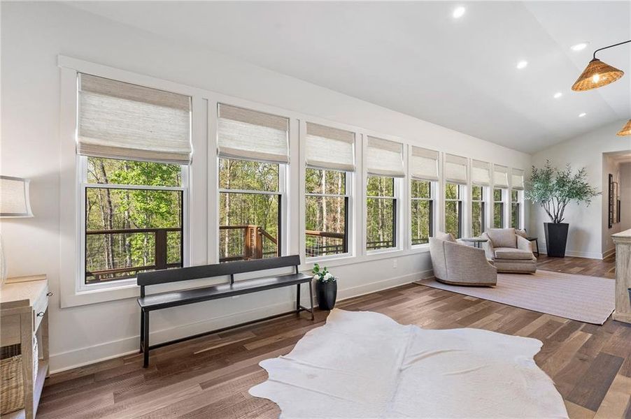 Furnished interior view inside a new home in , Canton (Image 37).