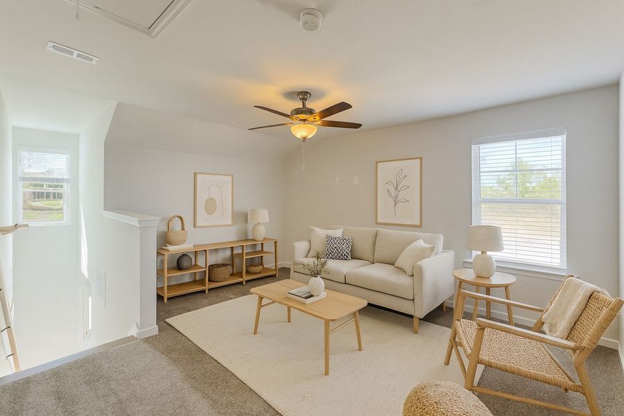 Furnished interior view inside a new home in Park Place, Shelbyville (Image 15).
