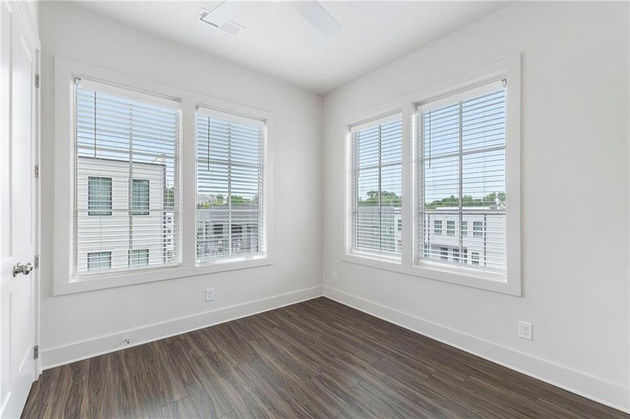 Spacious, unfurnished interior of a new home in , Atlanta (Image 18). Spacious, unfurnished interior of a new home in , Atlanta (Image 18).