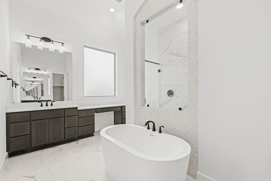 Furnished interior view inside a new home in Elyson: 65ft. lots, Katy (Image 4). Furnished interior view inside a new home in Elyson: 65ft. lots, Katy (Image 4).