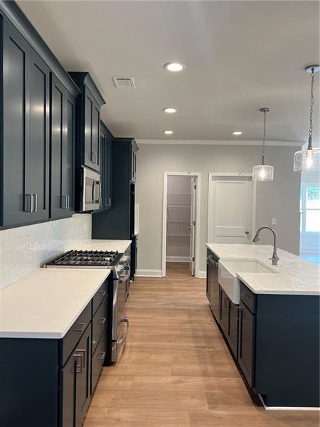 Furnished interior view inside a new home in , Loganville (Image 5).
