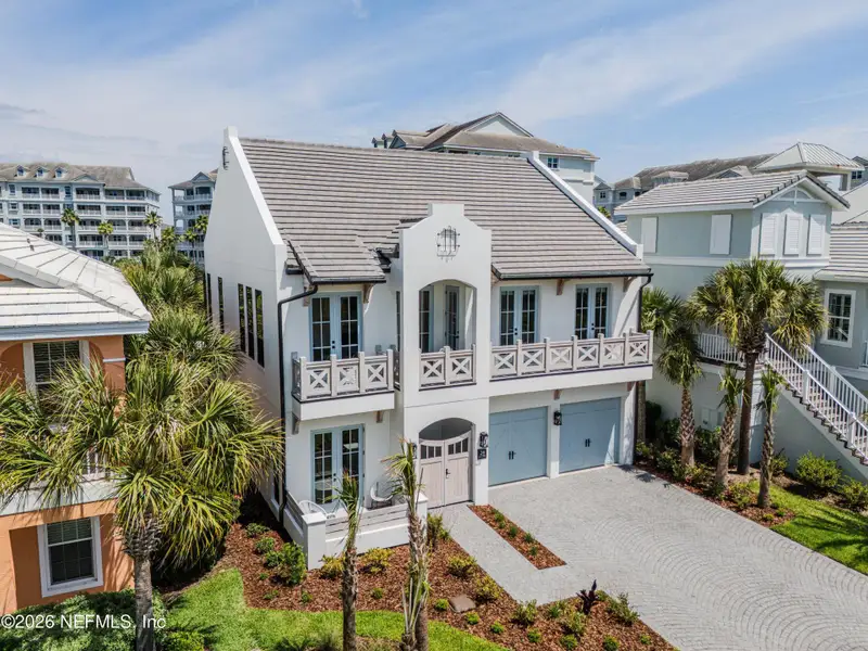 Front exterior of a new home in , Palm Coast, FL, highlighting curb appeal (Image 28).