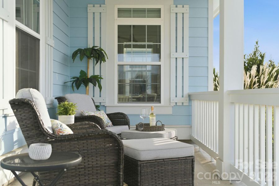 Exterior details and patio area of a home in Riverwalk, Rock Hill (Image 22). Exterior details and patio area of a home in Riverwalk, Rock Hill (Image 22).