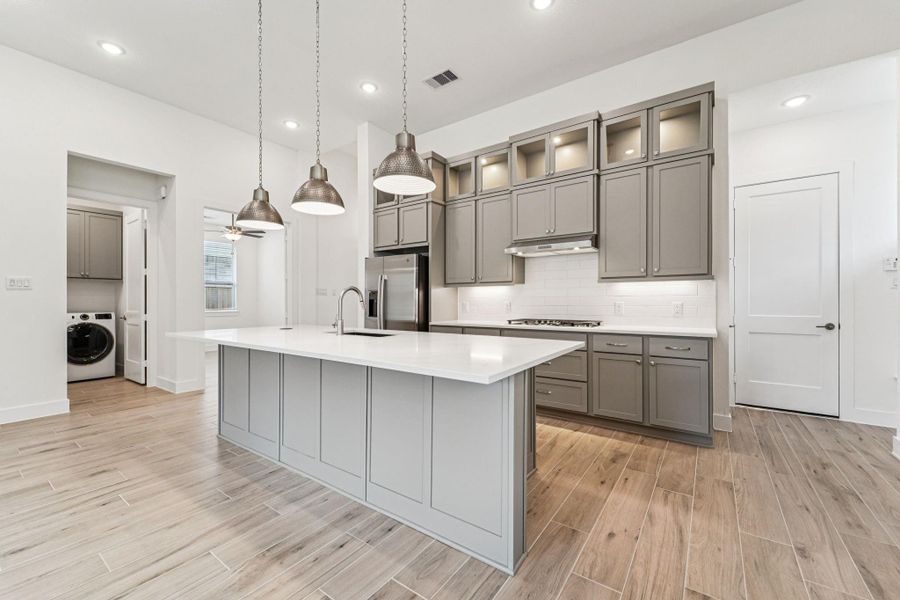 Furnished interior view inside a new home in Kresston, Montgomery (Image 6).