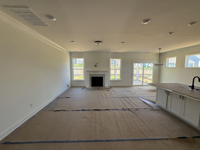 In-progress construction of a new home in The Meadows at Laurelbrook, Sherrills Ford, NC (Image 6).