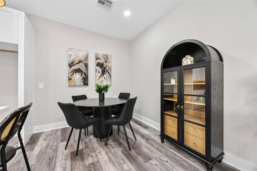 Furnished interior view inside a new home in , Houston (Image 12).