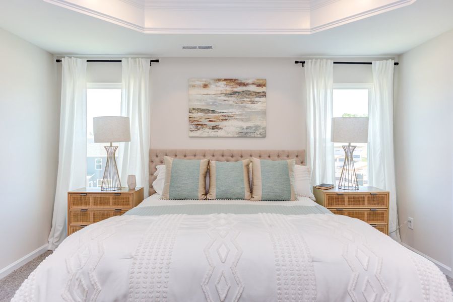 Representative furnished interior of a home built from the The Poppy by Chesapeake Homes in The Willows, Loris (Image 30).