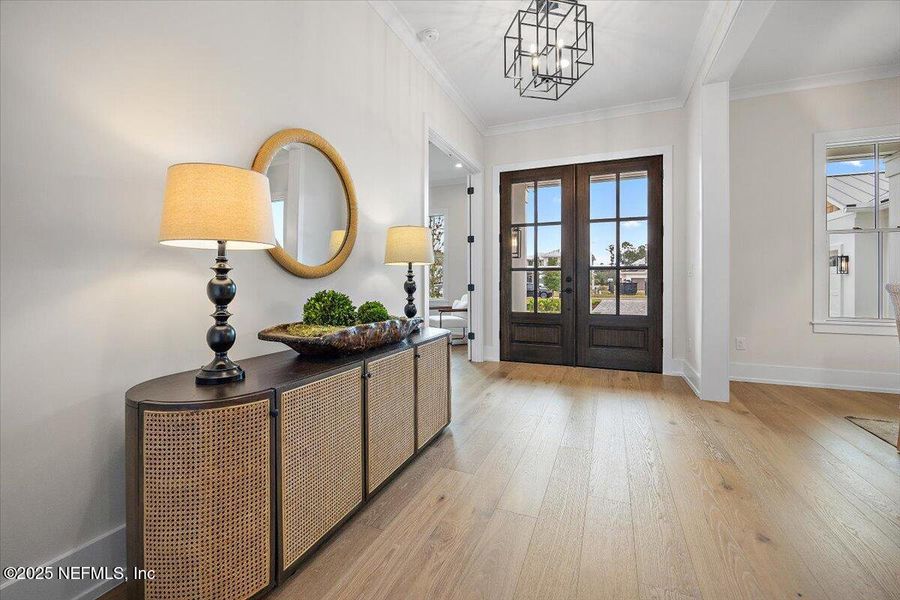 Furnished interior view inside a new home in River Landing at Nocatee (DF Luxury Homes), Ponte Vedra (Image 7). Furnished interior view inside a new home in River Landing at Nocatee (DF Luxury Homes), Ponte Vedra (Image 7).