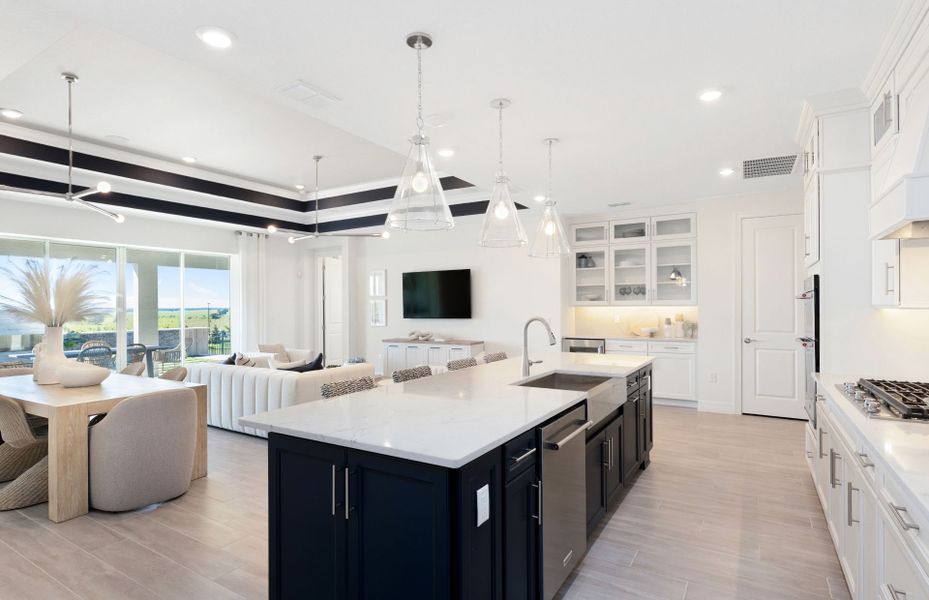 Representative furnished interior of a home built from the Mahogany Grand by Pulte Homes in Lakehaven Estates, Clermont (Image 14). Representative furnished interior of a home built from the Mahogany Grand by Pulte Homes in Lakehaven Estates, Clermont (Image 14).