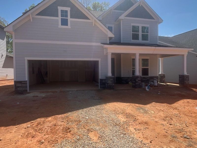 In-progress construction of a new home in Sage on North Main, Wake Forest, NC (Image 21).