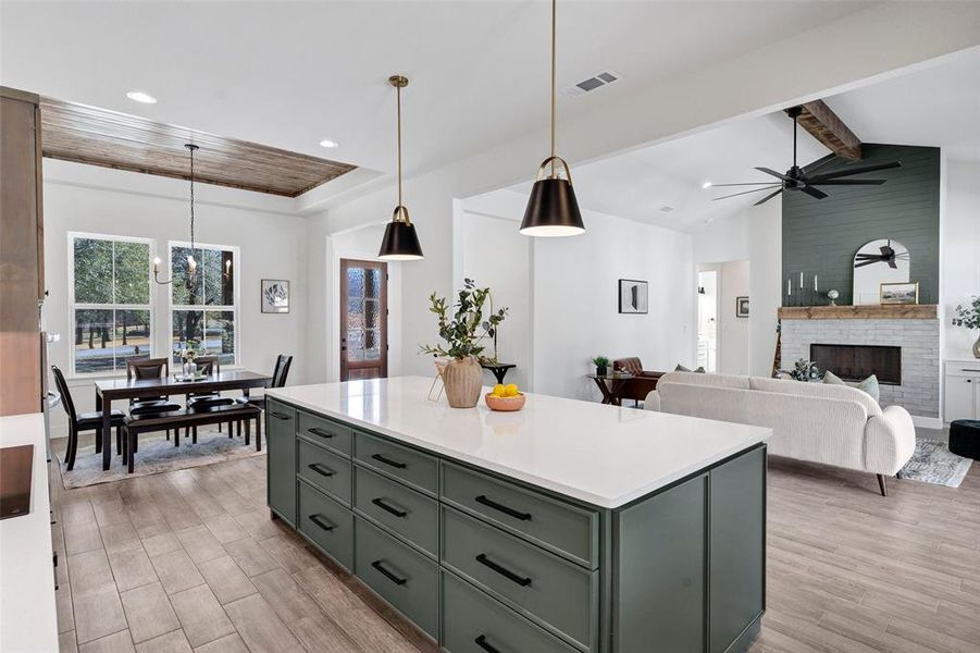 Furnished interior view inside a new home in , Granbury (Image 26).