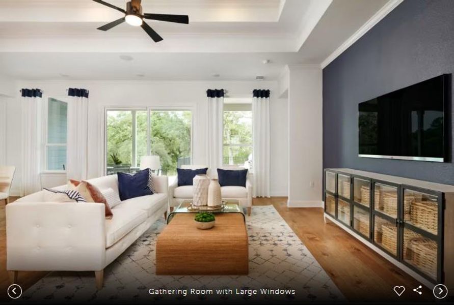 Interior photos- Photo of Del Webb model home with same floor plan, not of actual home listed.