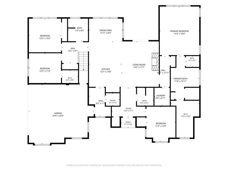 2D floor plan layout of this home in , Powder Springs, GA (Image 5).
