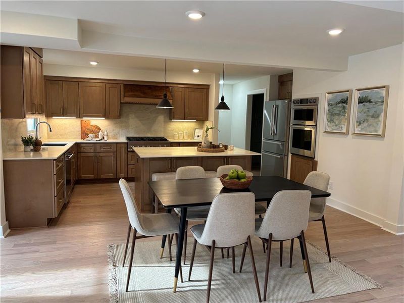 Furnished interior view inside a new home in , Roswell (Image 15).