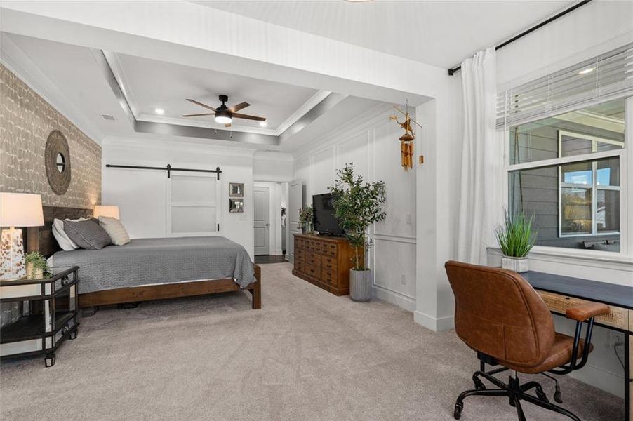 Furnished interior view inside a new home in , Canton (Image 12).