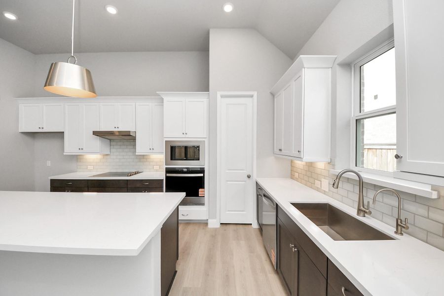 Furnished interior view inside a new home in Bridgeland: Heritage Collection, Cypress (Image 6). Furnished interior view inside a new home in Bridgeland: Heritage Collection, Cypress (Image 6).