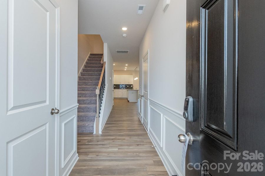 Furnished interior view inside a new home in Country Club Village, Salisbury (Image 9).