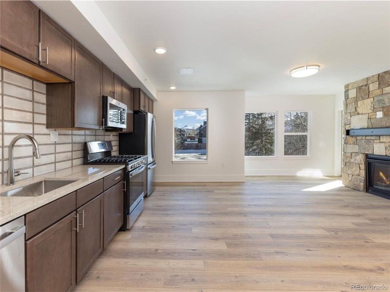 Furnished interior view inside a new home in , Silverthorne (Image 6).