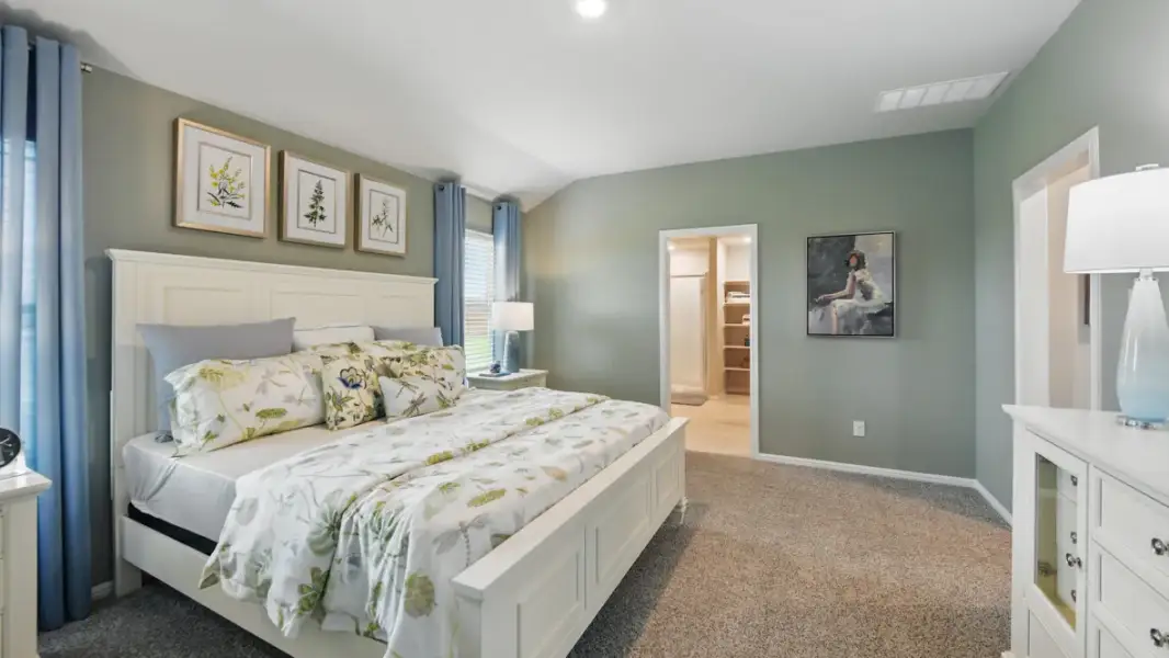 Furnished interior view inside a new home in Valley Brook, Fort Worth (Image 21).