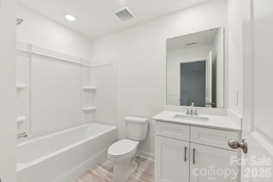 Photo is not of the actual home, but is an inspirational photo of builder’s model home and may depict options, furnishings, and/or decorator features that are not included