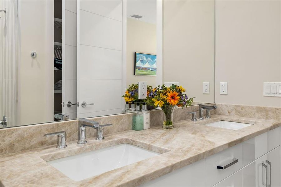 Close-up of interior finishes inside a home in , Sarasota (Image 24).