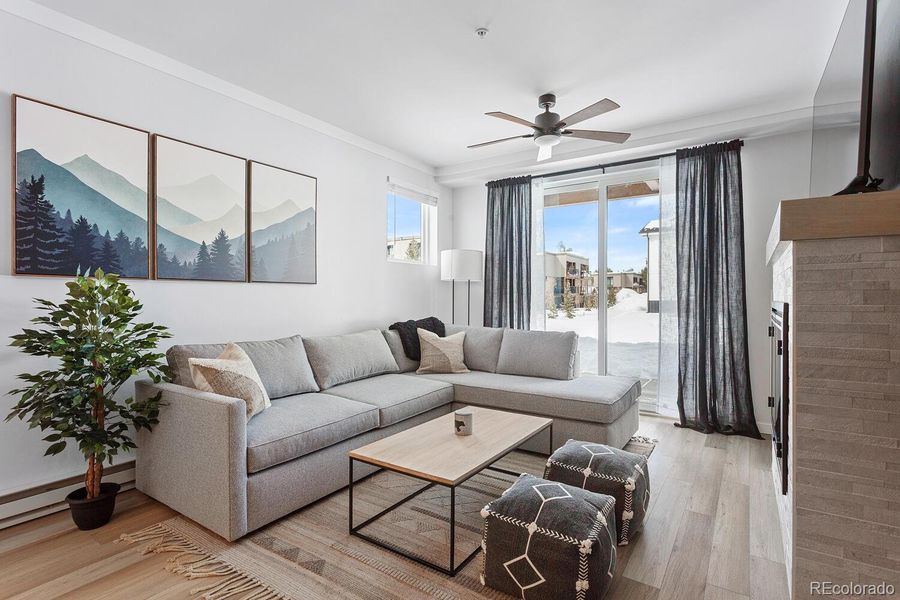 Furnished interior view inside a new home in , Fraser (Image 8).