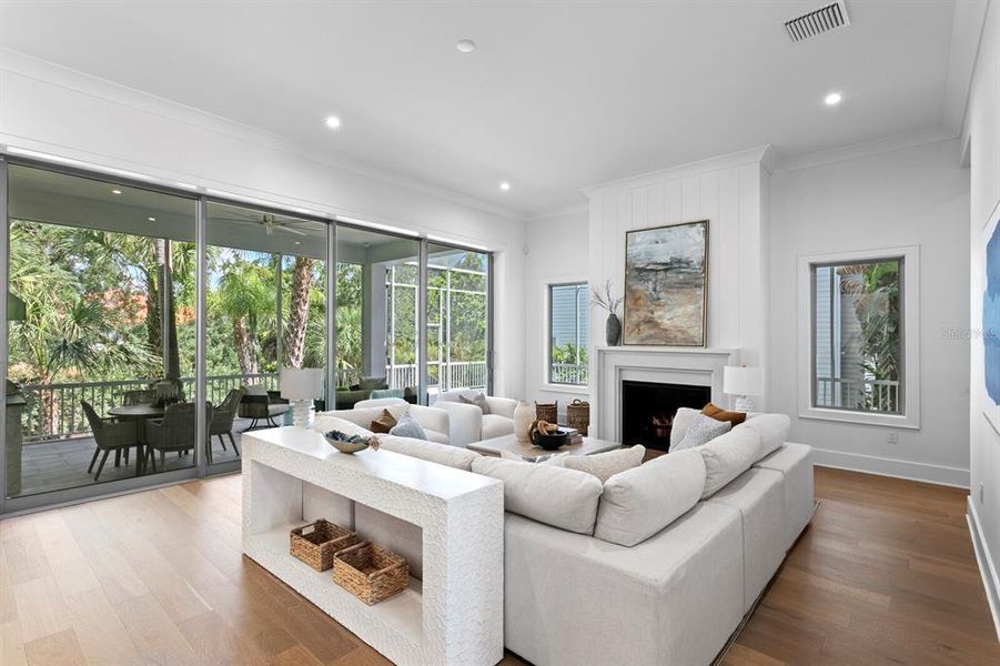 Furnished interior view inside a new home in , Tampa (Image 8).