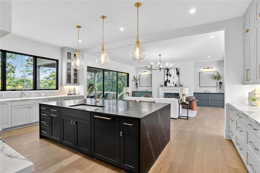 Furnished interior view inside a new home in , Brookhaven (Image 9).
