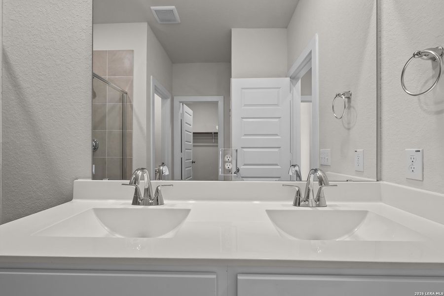 Close-up of interior finishes inside a home in Applewhite Meadows, San Antonio (Image 14). Close-up of interior finishes inside a home in Applewhite Meadows, San Antonio (Image 14).