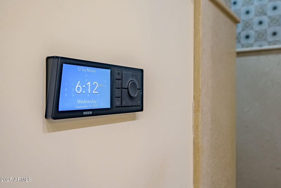 Walk-in-shower control