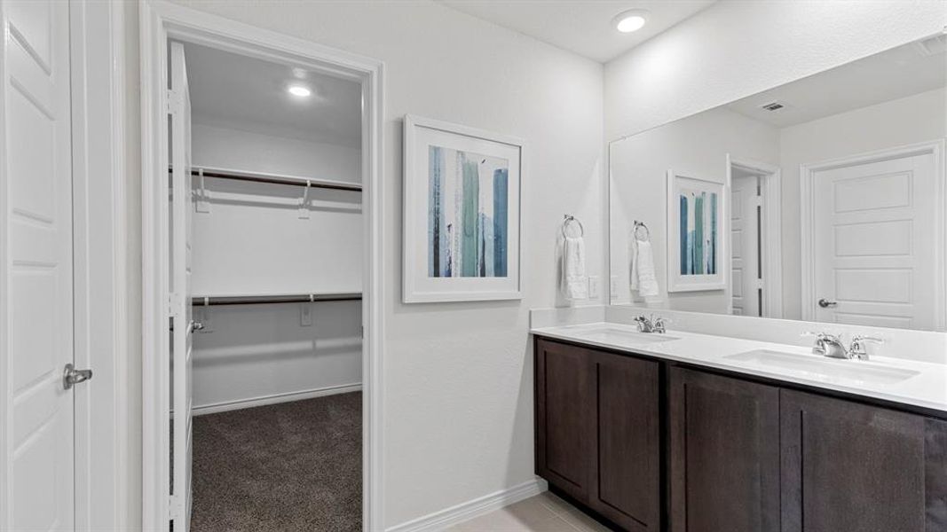 Furnished interior view inside a new home in Bel Air Village, Sherman (Image 34).
