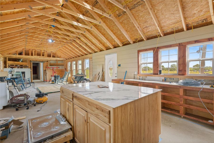 In-progress construction of a new home in , Iola, TX (Image 19).