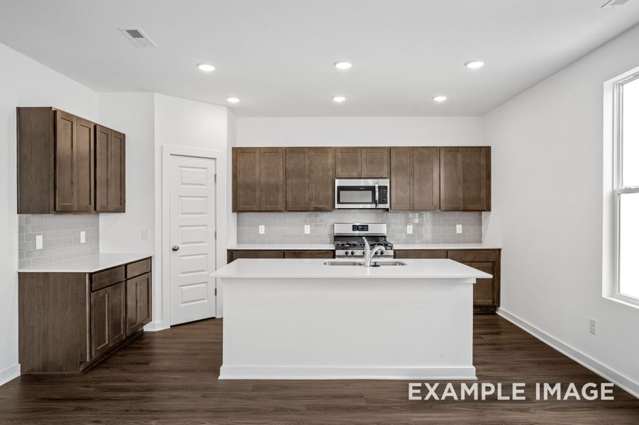 Representative furnished interior of a home built from the The Logan A by Davidson Homes LLC in Woods Crossing, Gallatin (Image 8).