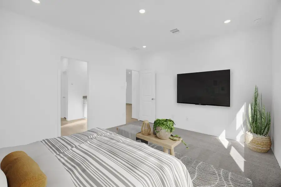 Furnished interior view inside a new home in Redbud, Hockley (Image 12).