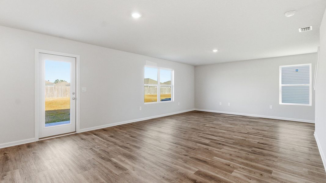 Spacious, unfurnished interior of a new home in Wesley Park, Crawfordville (Image 20). Spacious, unfurnished interior of a new home in Wesley Park, Crawfordville (Image 20).