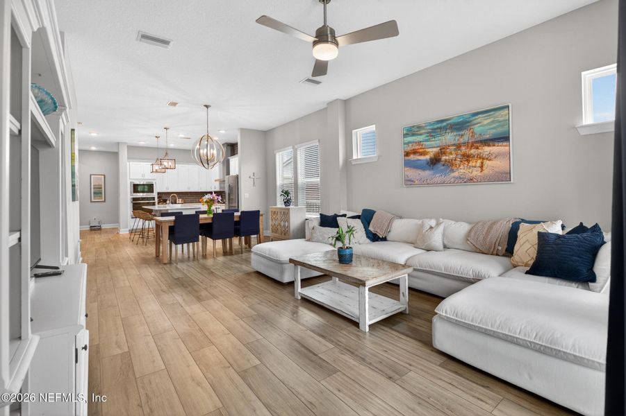 Furnished interior view inside a new home in , Ponte Vedra (Image 19).