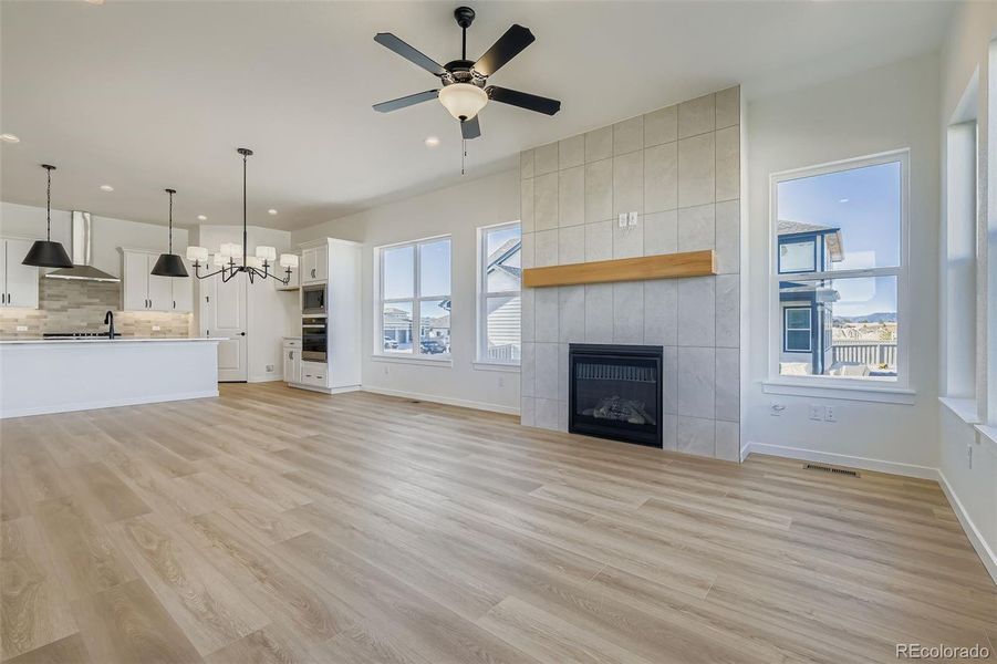 Spacious, unfurnished interior of a new home in , Colorado Springs (Image 15). Spacious, unfurnished interior of a new home in , Colorado Springs (Image 15).
