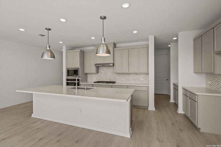Furnished interior view inside a new home in Megan's Landing, Castroville (Image 13).