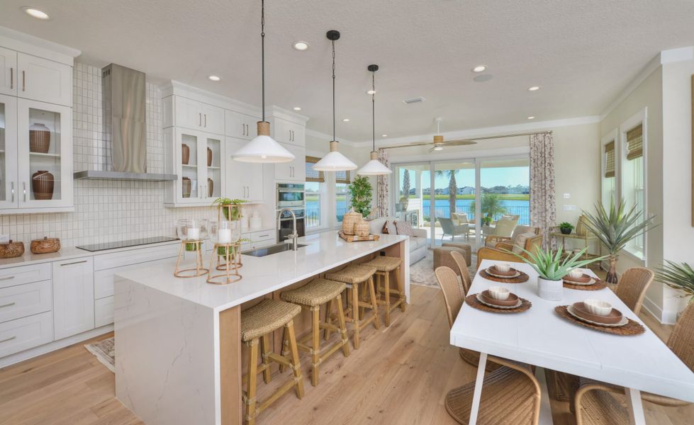 Furnished interior view inside a new home in Tidewater, Jacksonville (Image 8).