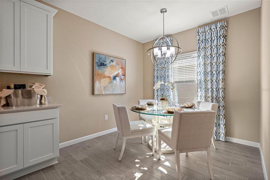 Furnished interior view inside a new home in Trailhead Landing: Trailhead Landing 60s, Alachua (Image 11).
