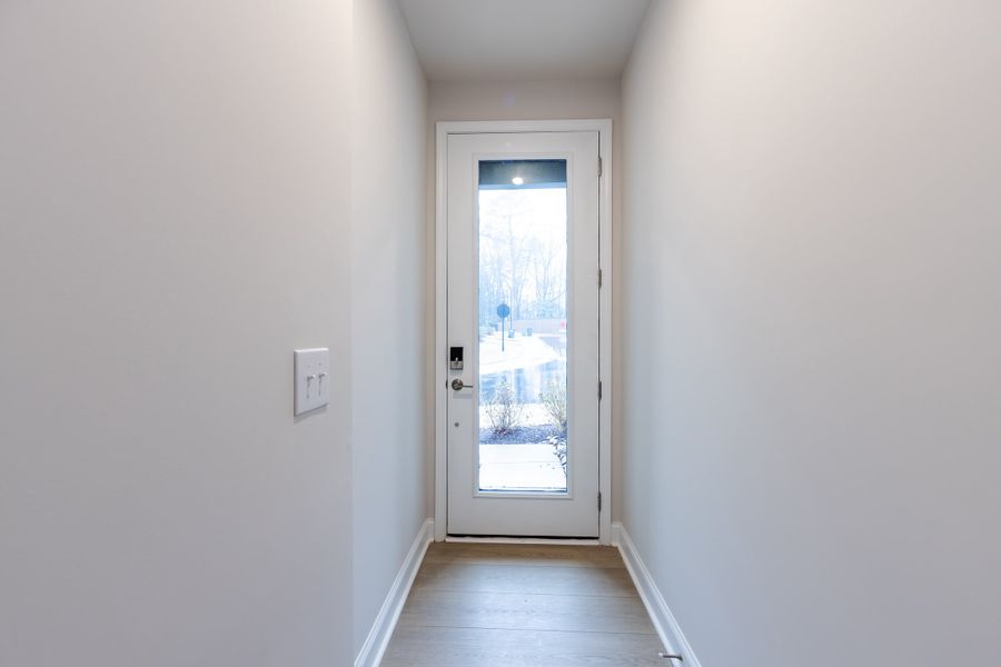 Spacious, unfurnished interior of a new home in Archer Row, Charlotte (Image 21). Spacious, unfurnished interior of a new home in Archer Row, Charlotte (Image 21).