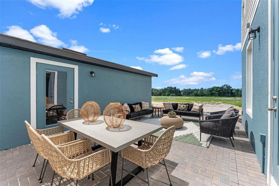 Furnished interior view inside a new home in Eden Crest, Apopka (Image 5). Furnished interior view inside a new home in Eden Crest, Apopka (Image 5).
