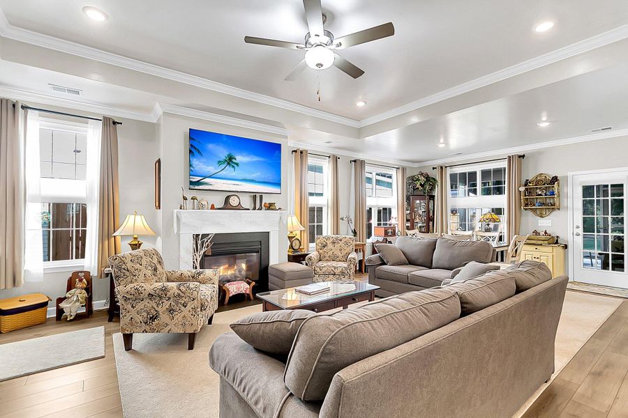 Furnished interior view inside a new home in Lochton, Summerville (Image 12).