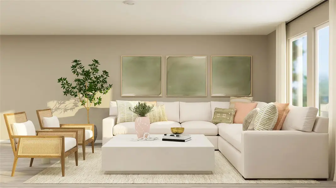 Furnished interior view inside a new home in Cypress Green, Hockley (Image 18). Furnished interior view inside a new home in Cypress Green, Hockley (Image 18).