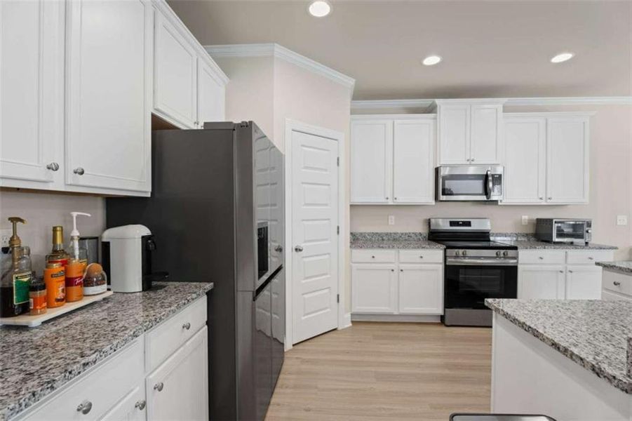 Furnished interior view inside a new home in , McDonough (Image 36).