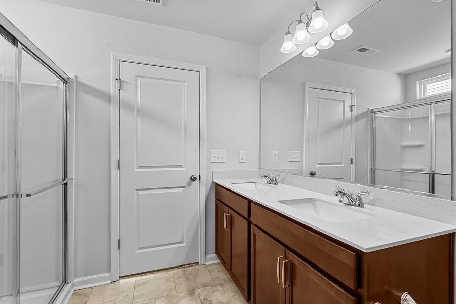Furnished interior view inside a new home in Hanes Lake, Winston-Salem (Image 13).