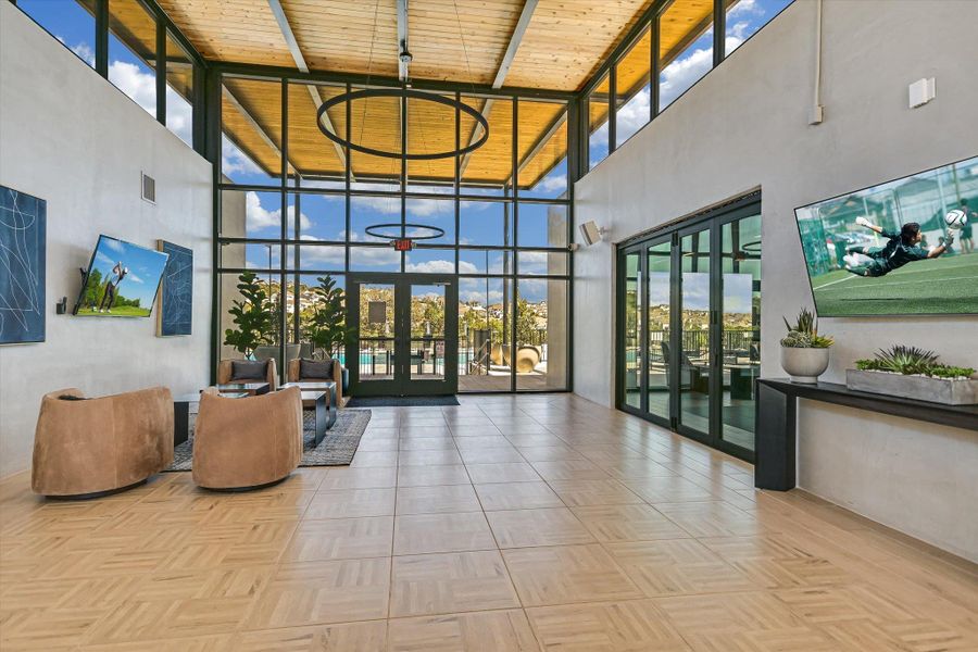 The Forum Center is the newest addition of numerous Travisso amenities providing even more opportunities for neighbors to gather, play and unwind.